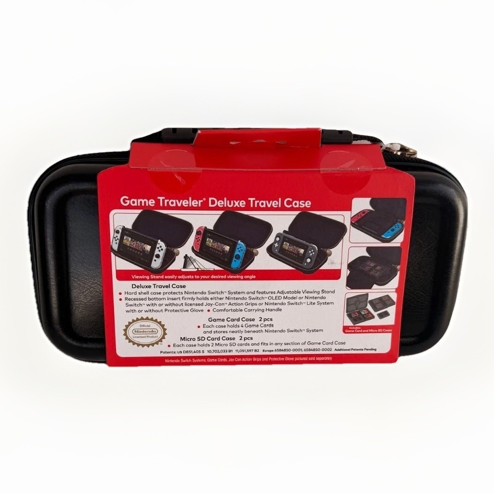 RDS - Licensed Zelda Deluxe Travel Case for Nintendo Switch OLED Game Console - Picture 8 of 13